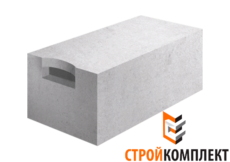 Газобетон СК D400 карманы 600х250х250 мм