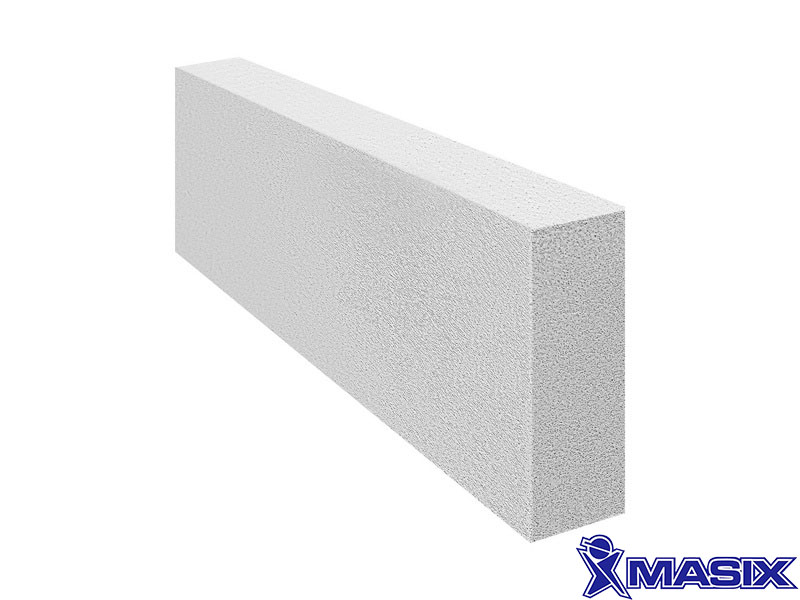 Газобетон Masix D500 625х100х250 мм