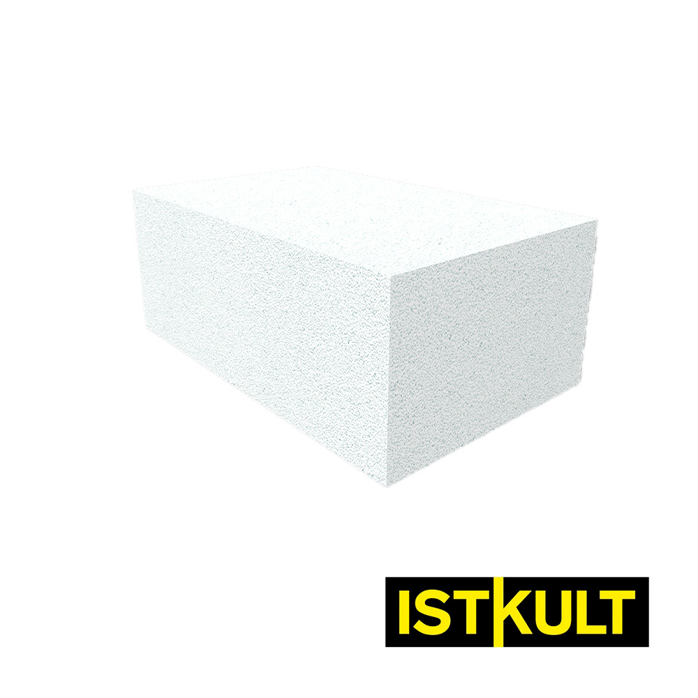 Газобетонный блок ISTKULT D500 B3,5 625x250x250