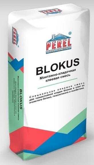 Клей монтажный Perel Blokus 0332 (белый) 25 кг